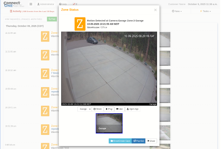Connect ONE® Features Critical Video Verification