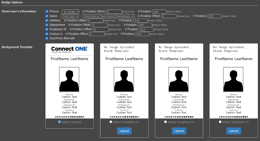 User Badge Templates Expanded