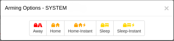DMP Instant Arming Modes Now Supported