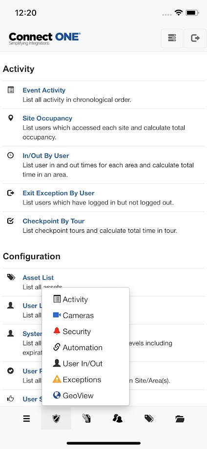 Mobile Navigation Footer Plus More